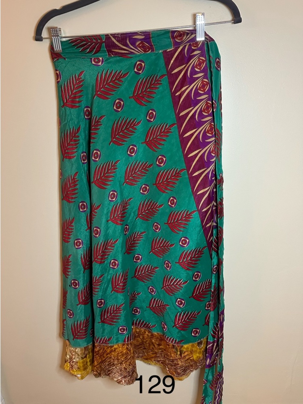 Maxi Sari Wrap Skirt (14-20)